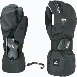 Level Мъжки скиорски ръкавици Level Fly Trigger black