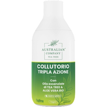 Optima Naturals Australian Company Tea Tree Oil Mouthwash - 400 мл