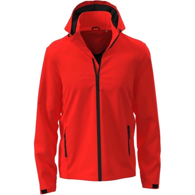 Stedman Мъжко софтшел яке stedman lux st5440 / Мъжко софтшел яке - червено 3xl xxxl (st5440sre3xl)