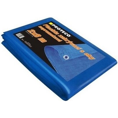 Proteco 10.88-P-4-4 plachta 4 x 4 m zakrývacia 50g/m2 s okami