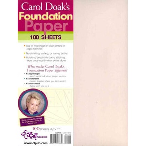Carol Doak's Foundation Paper (ISBN: 9781571208149)