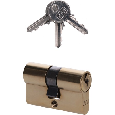 EURO 25/25mm, mosazná, 3 klíče, šroub M5x65mm, A = 25mm, B = 25mm – Zbozi.Blesk.cz