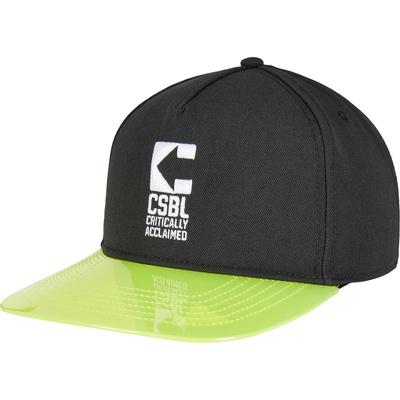 Cayler & Sons Шапка с козирка в черно и зелено C&S CSBL Critically Acclaimed Cap black/voltUB-CS2317-02302 - Черен, размер one size