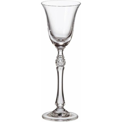 CRYSTALITE BOHEMIA BOHEMIA GLASS LIKÉROVÉ POHÁRE 6 x 60 ml