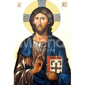 Image 1 of Milena Style Исус Пантократор - диамантен гоблен