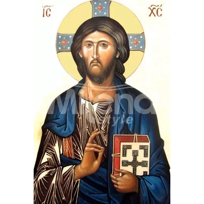 Milena Style Исус Пантократор - диамантен гоблен