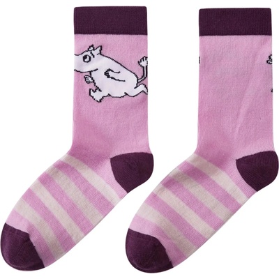 Reima Moomin Randig grey pink