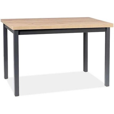 Signal Jídelní stůl Adam 120 x 68 cm dub artisan černá