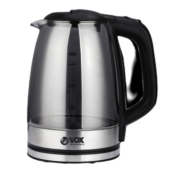 Кана електрическа vox wk 8008, 2000w, 1.7l, стъкло (1009227)