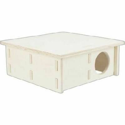 Trixie Dřevěný domek pro hlodavce 4 komory 30 x 12 x 30 cm