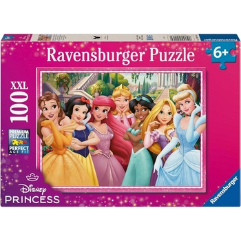 Ravensburger Пъзел Ravensburger от 100 XXL части - Дисни принцеси (7012004116)