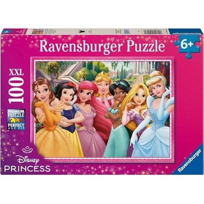 Ravensburger Пъзел Ravensburger от 100 XXL части - Дисни принцеси (7012004116)