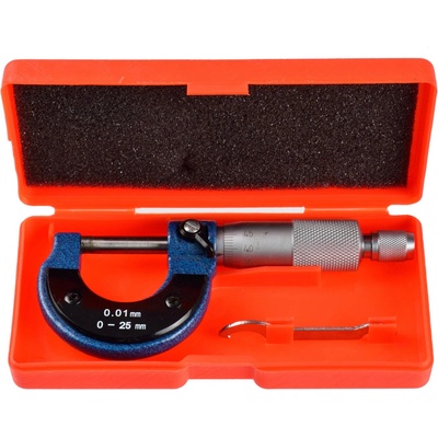 GEKO Аналогов микрометър 0-25 mm 0-01 mm G01486 (G01486)
