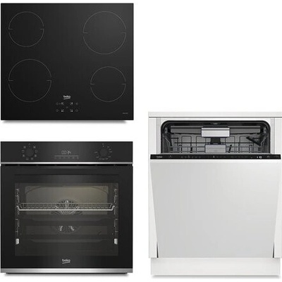 Set Beko BBIR13300XC + HII64401QT + BDIN36532