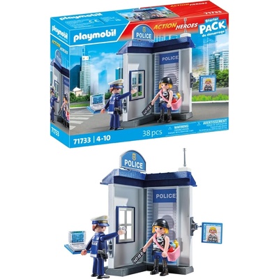 Playmobil 71733 playmobil - Стартов пакет: Полицейска стая за разследване