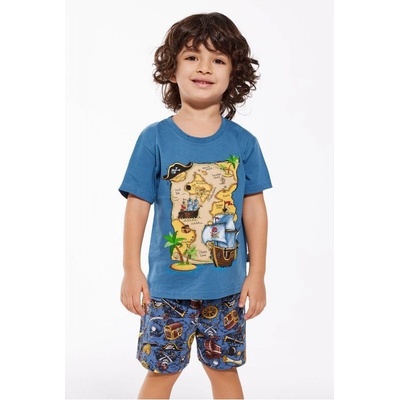 Cornette Kids Boy Pirates Chlapecké pyžamo jeans