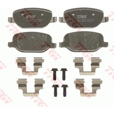 TRW Sada brzdových platničiek kotúčovej brzdy GDB1649
