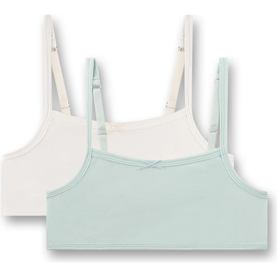 Sanetta Детско ежедневно термо бельо Sanetta Kid's Doppelpack Bustier 349463 Everyday base layer - Skylight - размер 164 (EU) (714-1792-0114)