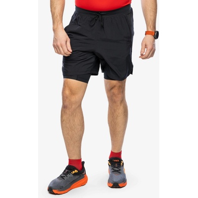 Under Armour Launch 7 inch 2-in-1 Short black/black/reflective
