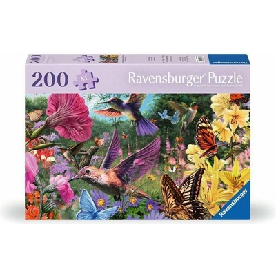 RAVENSBURGER Svet kolibríkov a motýľov 200 dielov
