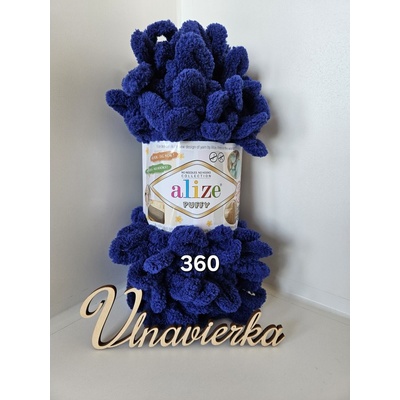 Alize puffy 360 modrá tmavá