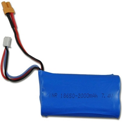 Amewi Li-Ion AKU 7.4 V XT30 + servisný konektor 2000 mAh