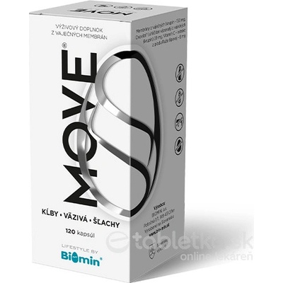 Biomin MOVE na kosti a chrupavky 120 kapsúl