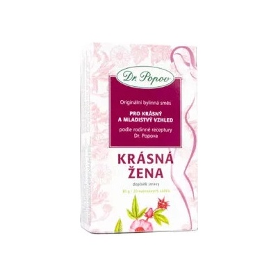 Dr.Popov Čaj Krásná žena 20 x 1,5 g