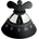 A di Alessi Таймер Kitchen Timer Achromatics черен (a09 b)