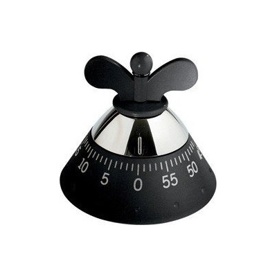 A di Alessi Таймер Kitchen Timer Achromatics черен (a09 b)