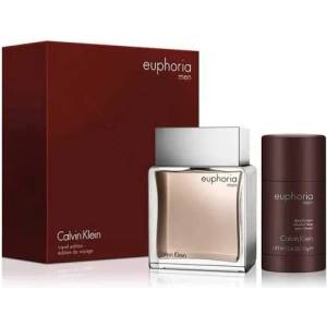 Calvin Klein Euphoria EDT -Комплект за мъже