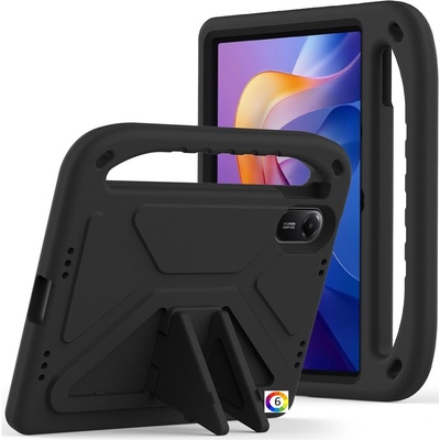 Xiaomi EVA Удароустойчив калъф за Xiaomi Redmi Pad 2 с Дръжка и Стойка, Включен протектор- Черен, Син, Червен, Розов, Лилав, Зелен