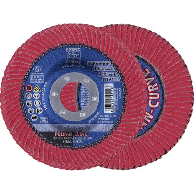 Pferd Vejárovitý brúsny kotúč 115 x 22.23 mm 67689046 10 ks