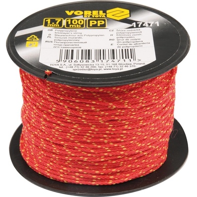 Vorel - Šňůra zednická 1,75 mm x 100 m PP