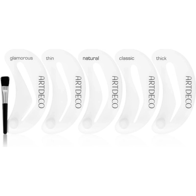 Artdeco Brush четка за вежди със шаблони