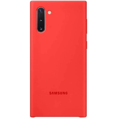 Samsung Silicone Cover Case EF-PN970TR - оригинален силиконов кейс за Samsung Galaxy Note 10 (червен)