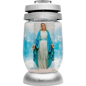 Bolsius Bolsius Polska Sprzedaż sp. z o. o. Гробищенска чаша Bolsius 23 см депозит 120 гр. 36 ч. Света Мария