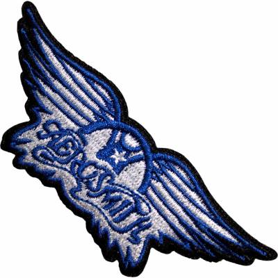 Nažehlovačka Aerosmith - Wings Blue, Modrá,Univerzálna