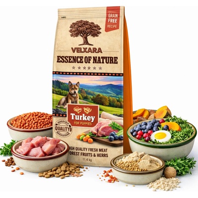 Velxara FM GF Puppy turkey 11,4 kg
