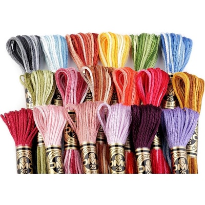 Vyšívací příze DMC Mouliné Spécial Cotton Varianta: 605 Peony, Balení: 1 ks 27729/15784/190214