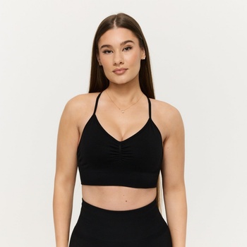 GymBeam Безшевен спортен сутиен Sculpt Black M