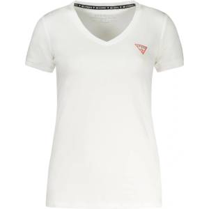 Guess jeans Дамска тениска с къс ръкав guess jeans, Размер l, Цвят Бяло (w2yi45j1314_big011)