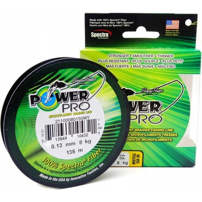 PowerPro šňůra Žlutá 135m 0,13mm 8kg
