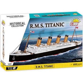 Cobi 1929 Historical collection Zaoceánská loď R.M.S. TITANIC 1:450, 722 ks