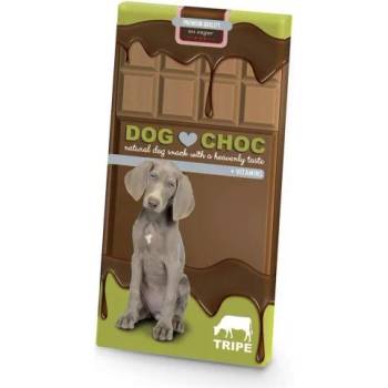 Duvoplus DogChoc - Шоколад Без Захар, с Витамини и Биотин - Шкембе 100 гр, Белгия - 12382