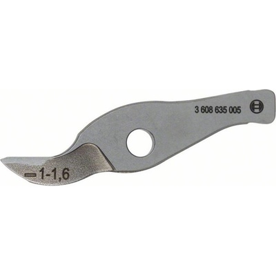 Rovný nôž do 1,6 mm, pre strihacie nožnice Bosch GSZ 160 Professional Bosch Accessories 2608635406