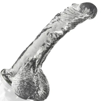 Excellent Power Пенис колан с вакуумно дилдо "invisible hunter" 20 см