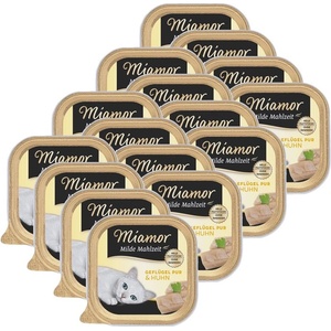 Miamor Milde Mahlzeit птиче месо и пиле 16 x 100 г