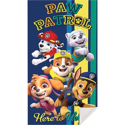 EUROSWAN Osuška Paw Patrol / ručník Paw Patrol Help 70 x 140 cm