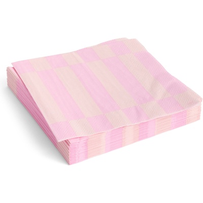 Hay Pattern Салфетки розова шахматна шарка, 33 x 33 см, 20 бр (AE732-E139-AU27)